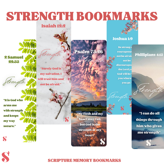 Strength Bookmark Set